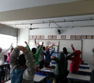 1ª etapa do Projeto Cuida de Mim - Enfrentamento ao Bullying - EEEFM MARINGÁ