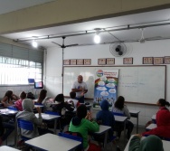 1ª etapa do Projeto Cuida de Mim - Enfrentamento ao Bullying - EEEFM MARINGÁ