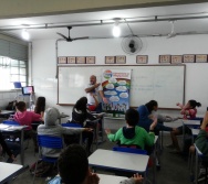 1ª etapa do Projeto Cuida de Mim - Enfrentamento ao Bullying - EEEFM MARINGÁ