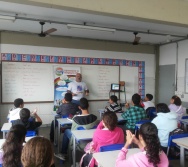 1ª etapa do Projeto Cuida de Mim - Enfrentamento ao Bullying - EEEFM MARINGÁ