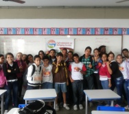 1ª etapa do Projeto Cuida de Mim - Enfrentamento ao Bullying - EEEFM MARINGÁ