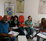 Reunião a Empresa Vale sobre a implantação do Projeto Na Trilha dos Valores