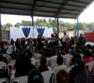 A ORQUESTRA FILARMÔNICA DO ES NA EEEF MANOEL PASCHOAL EM FLEXAL CARIACICA - FOMOS CONVIDADOS 