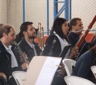A ORQUESTRA FILARMÔNICA DO ES NA EEEF MANOEL PASCHOAL EM FLEXAL CARIACICA - FOMOS CONVIDADOS 