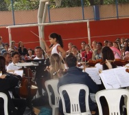 A ORQUESTRA FILARMÔNICA DO ES NA EEEF MANOEL PASCHOAL EM FLEXAL CARIACICA - FOMOS CONVIDADOS 