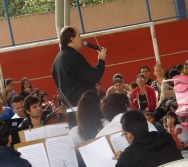 A ORQUESTRA FILARMÔNICA DO ES NA EEEF MANOEL PASCHOAL EM FLEXAL CARIACICA - FOMOS CONVIDADOS 