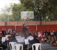 A ORQUESTRA FILARMÔNICA DO ES NA EEEF MANOEL PASCHOAL EM FLEXAL CARIACICA - FOMOS CONVIDADOS 