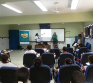 NA TRILHA DOS VALORES - CAPRI DE ALUNOS - ESCOLA MANOEL PASCHOAL - CARIACICA