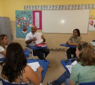 Reunião de adesão ao Projeto NA TRILHA DOS VALORES da EMEF ANTÔNIO VIEIRA DE REZENDE - SERRA