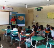 NA TRILHA DOS VALORES - CAPRI DE ALUNOS - ESCOLA ESCOLA EMEF AMÉRICO GUIMARÃES - SERRA