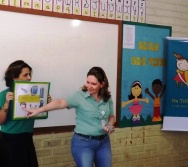 NA TRILHA DOS VALORES - CAPRI DE ALUNOS - ESCOLA ESCOLA EMEF AMÉRICO GUIMARÃES - SERRA