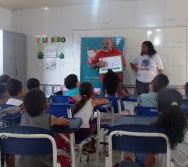 NA TRILHA DOS VALORES - CAPRI DE ALUNOS - ESCOLA ESCOLA EMEF AMÉRICO GUIMARÃES - SERRA