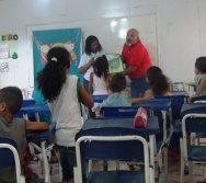 NA TRILHA DOS VALORES - CAPRI DE ALUNOS - ESCOLA ESCOLA EMEF AMÉRICO GUIMARÃES - SERRA