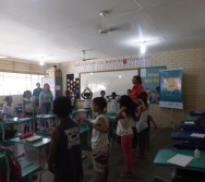 NA TRILHA DOS VALORES - CAPRI DE ALUNOS - ESCOLA ESCOLA EMEF ANTÔNIO V. DE REZENDE - SERRA