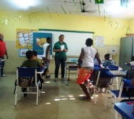 NA TRILHA DOS VALORES - CAPRI DE ALUNOS - ESCOLA ESCOLA EMEF ANTÔNIO V. DE REZENDE - SERRA