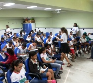 NA TRILHA DOS VALORES - CAPRI DE ALUNOS - ESCOLA MANOEL PASCHOAL - CARIACICA