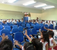 NA TRILHA DOS VALORES - CAPRI DE ALUNOS - ESCOLA MANOEL PASCHOAL - CARIACICA