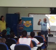 NA TRILHA DOS VALORES - CAPRI DE ALUNOS - ESCOLA MANOEL PASCHOAL - CARIACICA