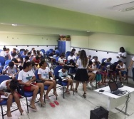 NA TRILHA DOS VALORES - CAPRI DE ALUNOS - ESCOLA MANOEL PASCHOAL - CARIACICA