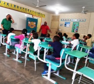 NA TRILHA DOS VALORES - VESPERTINO- EMEF AMÉRICO GUIMARÃES