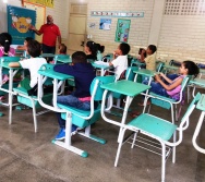 NA TRILHA DOS VALORES - VESPERTINO- EMEF AMÉRICO GUIMARÃES