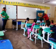 NA TRILHA DOS VALORES - VESPERTINO- EMEF AMÉRICO GUIMARÃES