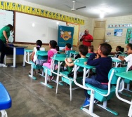 NA TRILHA DOS VALORES - VESPERTINO- EMEF AMÉRICO GUIMARÃES