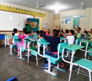 NA TRILHA DOS VALORES - VESPERTINO- EMEF AMÉRICO GUIMARÃES