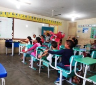 NA TRILHA DOS VALORES - VESPERTINO- EMEF AMÉRICO GUIMARÃES