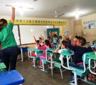 NA TRILHA DOS VALORES - VESPERTINO- EMEF AMÉRICO GUIMARÃES