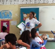 NA TRILHA DOS VALORES - CAPRI DE ALUNOS - ESCOLA ANTÔNIO VIEIRA DE REZENDE  - SERRA - ES