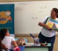 NA TRILHA DOS VALORES - CAPRI DE ALUNOS - ESCOLA ANTÔNIO VIEIRA DE REZENDE  - SERRA - ES