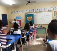 NA TRILHA DOS VALORES - CAPRI DE ALUNOS - ESCOLA ANTÔNIO VIEIRA DE REZENDE  - SERRA - ES