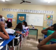 NA TRILHA DOS VALORES - CAPRI DE ALUNOS - ESCOLA ANTÔNIO VIEIRA DE REZENDE  - SERRA - ES