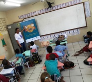NA TRILHA DOS VALORES - CAPRI DE ALUNOS - ESCOLA ANTÔNIO VIEIRA DE REZENDE  - SERRA - ES