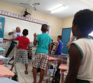 NA TRILHA DOS VALORES - CAPRI DE ALUNOS - ESCOLA ANTÔNIO VIEIRA DE REZENDE  - SERRA - ES