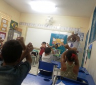 NA TRILHA DOS VALORES - CAPRI DE ALUNOS - ESCOLA ANTÔNIO VIEIRA DE REZENDE  - SERRA - ES