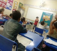 NA TRILHA DOS VALORES - CAPRI DE ALUNOS - ESCOLA ANTÔNIO VIEIRA DE REZENDE  - SERRA - ES