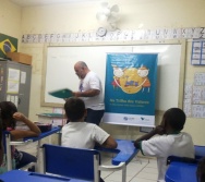 NA TRILHA DOS VALORES - CAPRI DE ALUNOS - ESCOLA ANTÔNIO VIEIRA DE REZENDE  - SERRA - ES