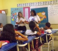 NA TRILHA DOS VALORES - CAPRI DE ALUNOS - ESCOLA ANTÔNIO VIEIRA DE REZENDE  - SERRA - ES