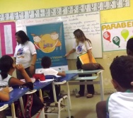 NA TRILHA DOS VALORES - CAPRI DE ALUNOS - ESCOLA ANTÔNIO VIEIRA DE REZENDE  - SERRA - ES