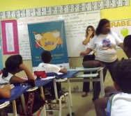 NA TRILHA DOS VALORES - CAPRI DE ALUNOS - ESCOLA ANTÔNIO VIEIRA DE REZENDE  - SERRA - ES