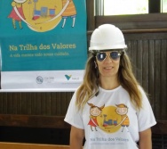 NA TRILHA DOS VALORES - 1ª ETAPA: VIVENCIAR - EMEF ANTÔNIO V. REZENDE