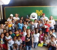 NA TRILHA DOS VALORES - 1ª ETAPA: VIVENCIAR - EMEF ANTÔNIO V. REZENDE