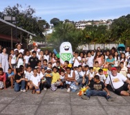 NA TRILHA DOS VALORES - 1ª ETAPA: VIVENCIAR - EMEF ANTÔNIO V. REZENDE