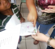 NA TRILHA DOS VALORES - ALUNOS EM AÇÃO COM AS ATIVIDADES DESENVOLVIDAS PELOS PROFESSORES