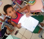 NA TRILHA DOS VALORES - ALUNOS EM AÇÃO COM AS ATIVIDADES DESENVOLVIDAS PELOS PROFESSORES