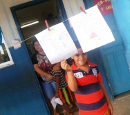 NA TRILHA DOS VALORES - ALUNOS EM AÇÃO COM AS ATIVIDADES DESENVOLVIDAS PELOS PROFESSORES