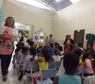 CULMINÂNCIA DO PROJETO COLORIR NO CMEI INTEGRAÇÃO - MATA DA SERRA