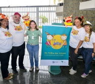 FOTOS DO PROJETO NA TRILHA DOS VALORES - EQUIPE DE COMUNICÃO VALE